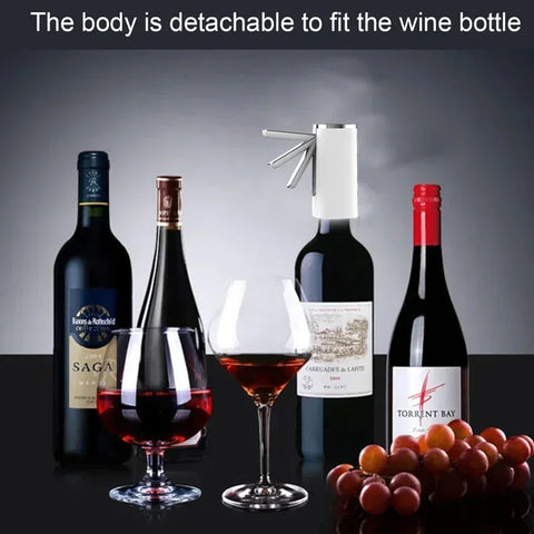 Electric Wine Decanters Automatic Pourer Wine Separator Smart Quantitative Wine Pump Dispenser Quick Awakening Liquor Decanter