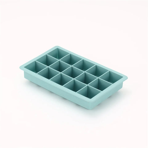 15 Grid Silicone Ice Cube Mold Big Square Ice Cube Tray Mold Ice Cube Maker Non-toxic Durable Bar Pub Wine Ice Blocks Maker