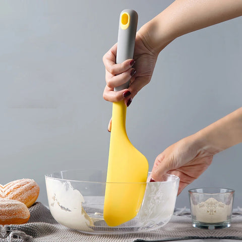 33cm Non Stick Omelette Spatula Turner Cake Cream Spatula Butter Scraper Flour Mixing Baking Tool Heat Resistant Pastry Scraper