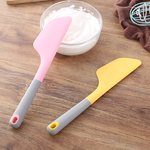 33cm Non Stick Omelette Spatula Turner Cake Cream Spatula Butter Scraper Flour Mixing Baking Tool Heat Resistant Pastry Scraper