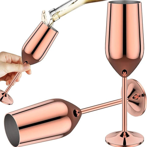 Stainless steel wine glasses unbreakable metal cocktail glasses 220ml for drinking cocktails and wine in the bar and at bar Cup