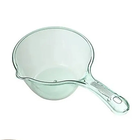 Thickened Anti-fall Water Ladle Transparent Shampooing Water Scoop Bath Water Spoon Large Capacity Long Handle Big Water Dipper