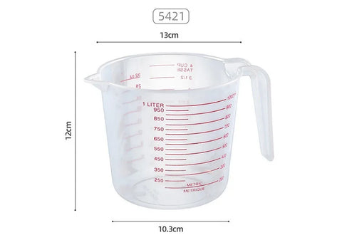 250/500/1000ML Easuring Cup Silicone Measuring Cups and Spoons Plastic Jug Digital Kitchen Scale Baking Tools Timer Accessories