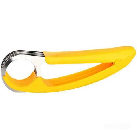 Kitchen Vegetable Cutter Peeler Salad Slice Stainless Steel Banana Cutter Chopper Fruit Cutter Cucumber Knife  Kitchen