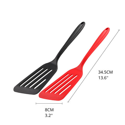 Egg Fish Frying Pan Spatula Scoop Fried Shovel Silicone Turners Cooking Utensils Kitchen Tools Cooking Accessories Gadgets