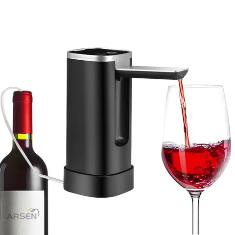 Electric Wine Decanters Automatic Pourer Wine Separator Smart Quantitative Wine Pump Dispenser Quick Awakening Liquor Decanter