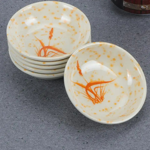 Dish Sauce Bowl Dipping Mini Bowls Dishes Soy Plate Seasoning Melamine Condiment Sushi Appetizer Serving Wasabi Vinegar Ketchup