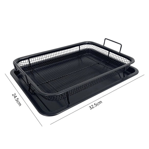 Baking Tray Oil Frying Baking Pan Non-stick Chips Basket Baking Dish Grill Mesh Kitchen Tools