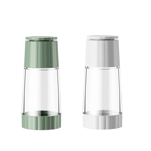 1PC Household Pepper Grinder Rotary Manual Sea Salt Pepper Seasoning Bottle Grinder Glass Seasoning Bottle.