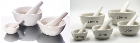 60mm Ceramics Spice Mill Grinder Set Bowls Handheld Seasoning Mills Grinder Mortar and Pestle Tools Set Miniatures