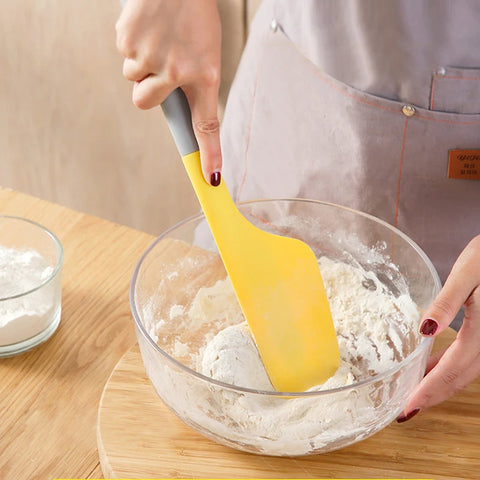 33cm Non Stick Omelette Spatula Turner Cake Cream Spatula Butter Scraper Flour Mixing Baking Tool Heat Resistant Pastry Scraper