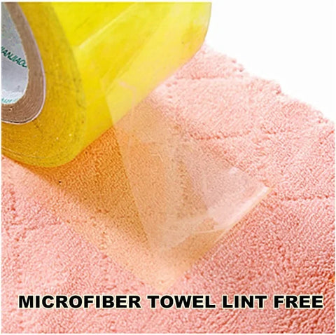 12/1pcs Double-layer Microfiber Towel Super Absorbent Coral Fleece Cleaning Cloths Kitchen Non-stick Oil Dishcloths Scouring Rag