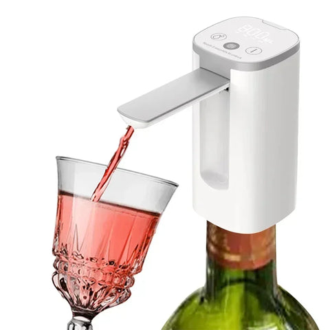 Electric Wine Decanters Automatic Pourer Wine Separator Smart Quantitative Wine Pump Dispenser Quick Awakening Liquor Decanter