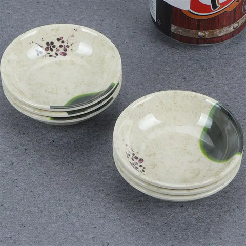 Dish Sauce Bowl Dipping Mini Bowls Dishes Soy Plate Seasoning Melamine Condiment Sushi Appetizer Serving Wasabi Vinegar Ketchup