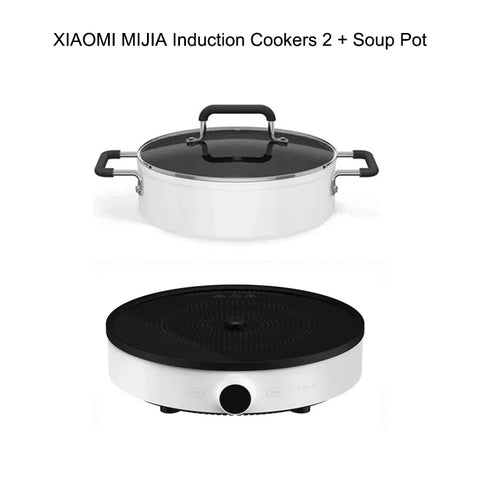 Xiaomi Mijia Induction Cooker 2 For Home 2100W 99 Gears Power Adjustable OLED Screen Smart Electric Oven Plate Kitchen Cooker