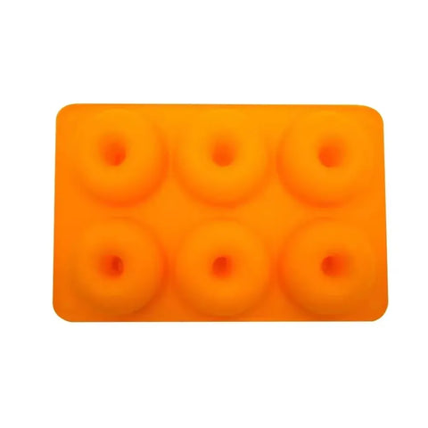 6 Holes Silicone Donut Mold Baking Pan Non-Stick Baking Pastry Chocolate Cake Dessert DIY Decoration Tools Bagels Muffins Donuts