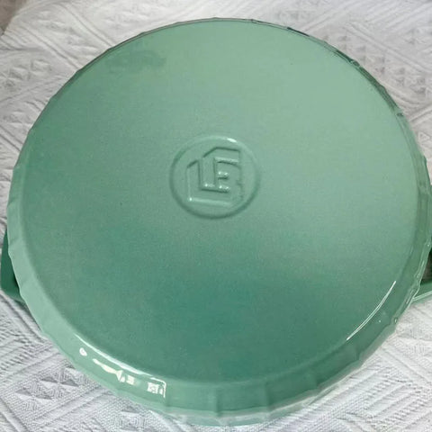 3.5 Quart Enameled Cast Iron Dutch Oven With Lid Heavy-Duty Casserole Dish Braiser Pan For Stews Baking Kitchen Cooking Utensils