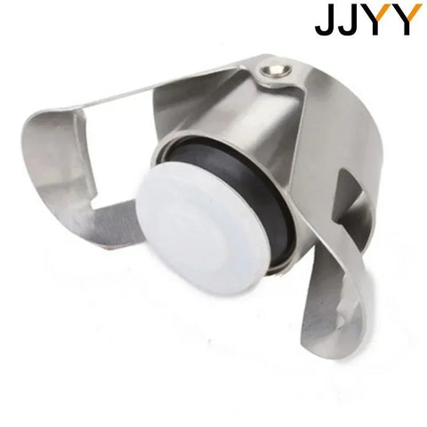 JJYY Stainless Steel Champagne Stopper Wine Beer Bottle Stopper Stainless Steel Bottle Stopper Bar Tools Fresh Leakproof