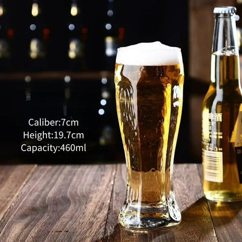 Craft Beer Cup Large Capacity Glass Draft Beer Cups Cold Drink Cup Personality Draft Beer Glasses Cups Party Bar Accessories