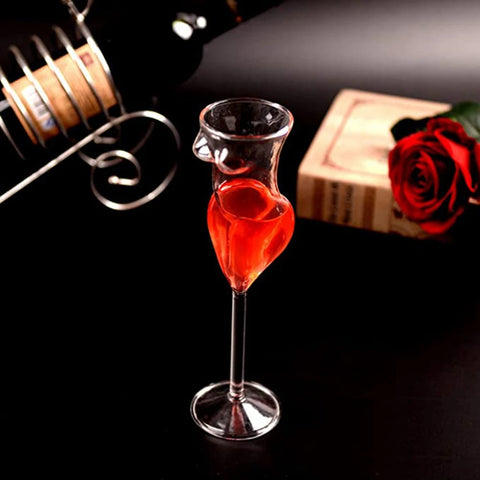 Creative Female shaped Wine Glasses Sexy  Human Body Wine Glass Red Wine Glass Vodka Shot Cup Whiskey Glassware Drinking