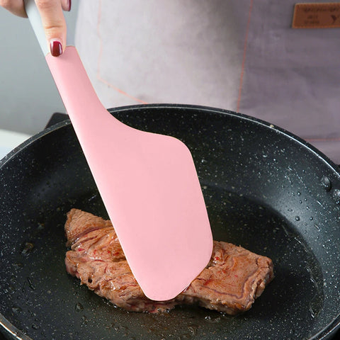 33cm Non Stick Omelette Spatula Turner Cake Cream Spatula Butter Scraper Flour Mixing Baking Tool Heat Resistant Pastry Scraper